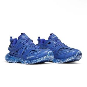 Faded Blue Balenciaga Tracks